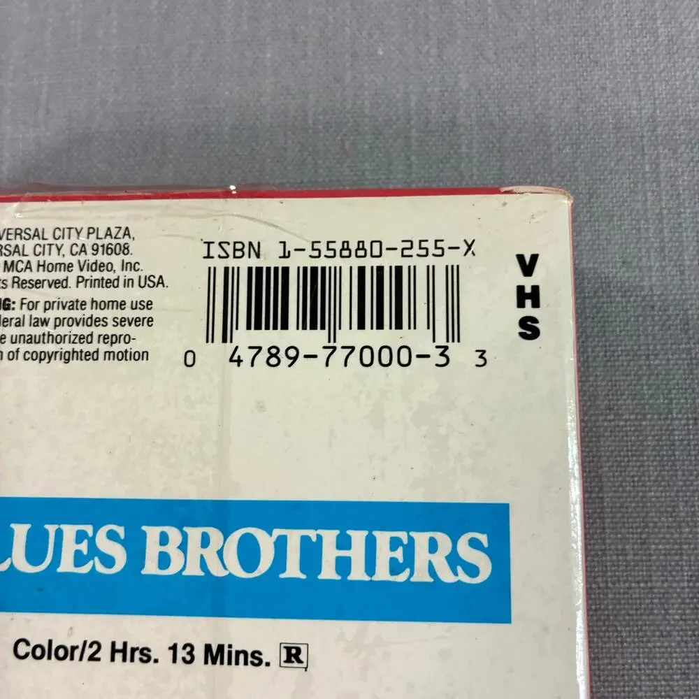 The Blues Brothers VHS Sealed New MCA Universal Dan Aykroyd John Belushi - Picture 5 of 6